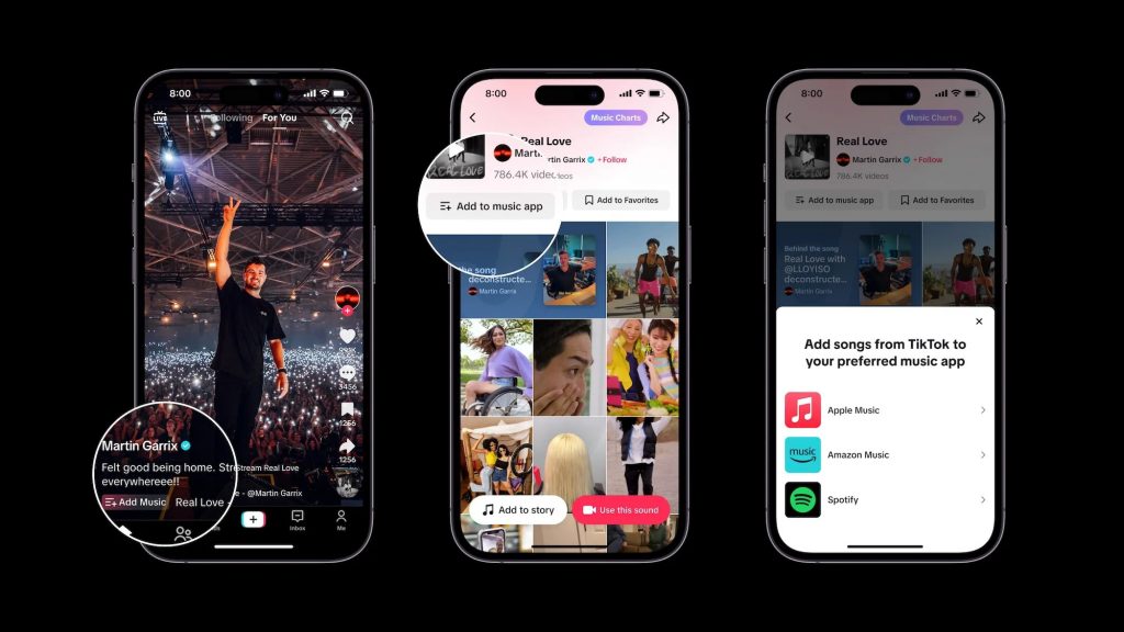 TikTok and Apple Music